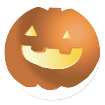 Cute Halloween Pumpkin stickers