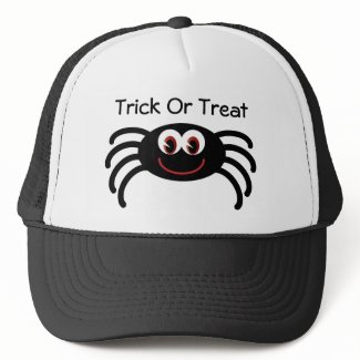 Cute Halloween Spider Trick Or Treat Cap hat