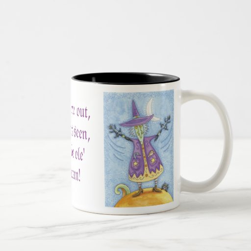 Cute Halloween Witch Mug
