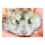 Cute Hamster Face 2 Personalized Invite