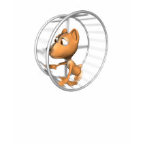 cute hamster running in wheel t-shirts by doonidesignsanimals cute hamster running in wheel t-shirts