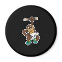 cute hanging baby monkey magnets
