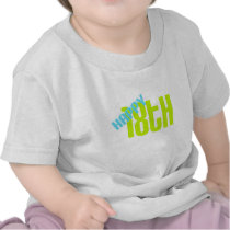 Cute, "Happy 18th Birthday" Tee Shirt