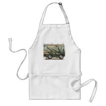Cute Happy Camper Big RV Coach Motorhome Aprons