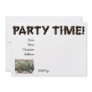 Cute Happy Camper Big RV Coach Motorhome Invitation