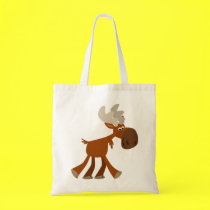 Cute Happy Cartoon Moose Bag