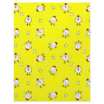 Cute Happy Chicken Yellow Scrapbook Page Letterhead