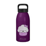 Cute Happy Cupcake Reusable Water Bottles