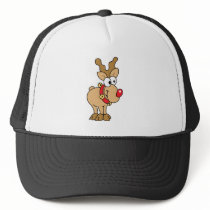 Cute Happy Little Red Nose Reindeer hats
