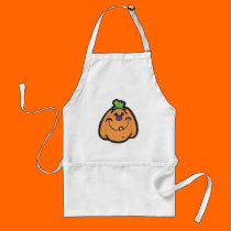 cute happy pumpkin aprons