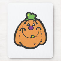 cute happy pumpkin mousepads