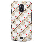 cute happy smiling cupcake with cherry on top galaxy nexus cases