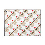 cute happy smiling cupcake with cherry on top iPad mini cases