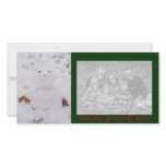 cute happy snowman photo cards