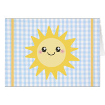 Cute Happy Sun Cards
