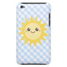 Cute Happy Sun iPod Touch Cases