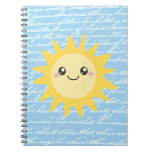 Cute Happy Sun Notebook