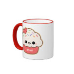 Cute Heart Cupcake Mug