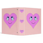 Cute Heart Face binders