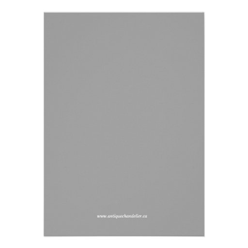 Cute Heart Grey Red Wedding Photo Invitations