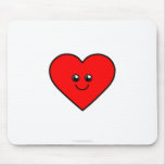 Cute Heart Mouse Pads