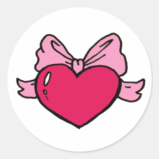 Cute Heart Sticker Zazzle