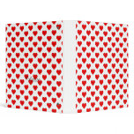 Cute Heart Tiled binders