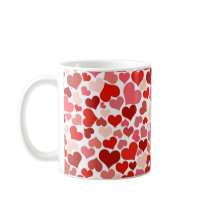 Cute Hearts Coffee Mugs