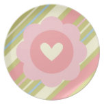Cute Hearts Plate