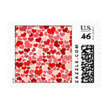 Cute Hearts Postage Stamps