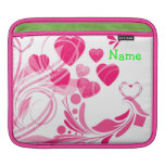 CUTE HEARTS & SWIRLS IPAD SLEEVE TEMPLATE rickshaw sleeves