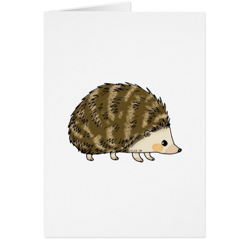 Cute hedgehog cards