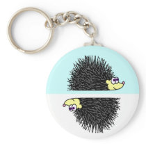 Cute Hedgehog Keychain