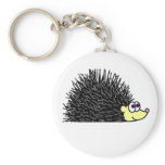 Cute Hedgehog Keychain