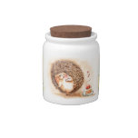 Cute HedgeHogs Candy Jar candy jars