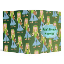 Cute Hippie Custom Binder