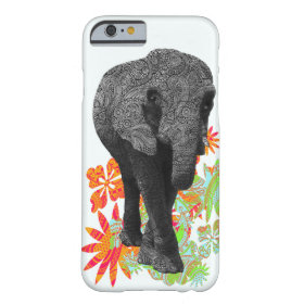 Cute Hippie Elephant iPhone 6 case