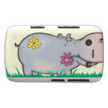 cute hippie hippo blackberry bold cases