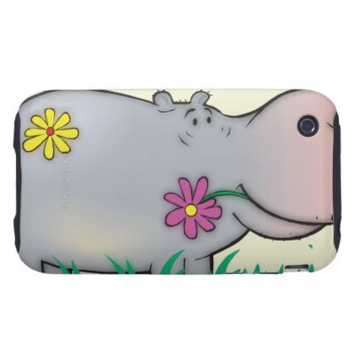 cute hippie hippo iphone 3 tough cases Casemate_case cute hippie hippo iphone 3 tough cases Casemate_case