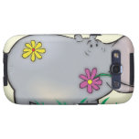 cute hippie hippo galaxy SIII covers