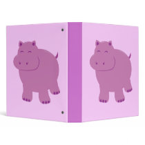 Cute Hippo binders