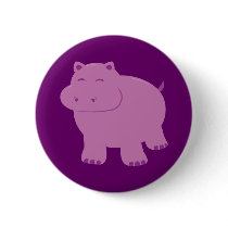 Cute Hippo Pin