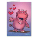 Cute Hippo Card