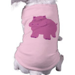 Cute Hippo Doggie Tee