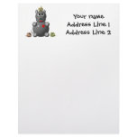 Cute Hippo with Hamsters! Customized Letterhead