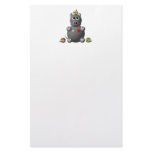 Cute Hippo with Hamsters! Customized Stationery