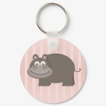 Cute Hippopotamus keychains
