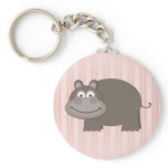 Cute Hippopotamus Key Chains