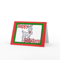 Cute Holiday Goat cards by getyergoat Cute Holiday Goat cards