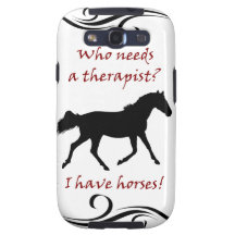 Cute Horse Therapist Samsung Galaxy Case-Mate Case Samsung Galaxy S3 Cases